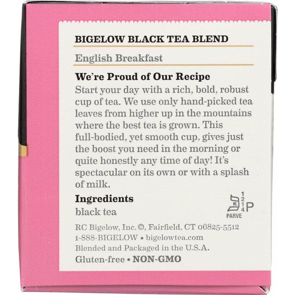 Bigelow Bigelow English Breakfast Black Tea All Natural 20 Tea Bags, 1.50 oz