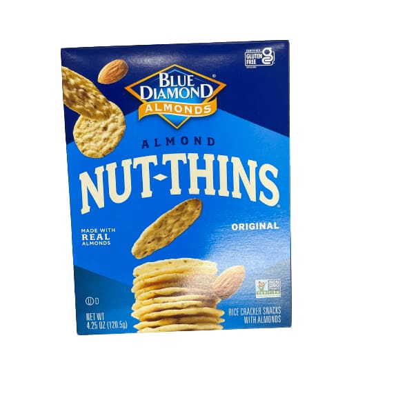 Blue Diamond Blue Diamond Almond Nut-Thins Crackers, Multiple Choice Flavor, 4.25 oz.