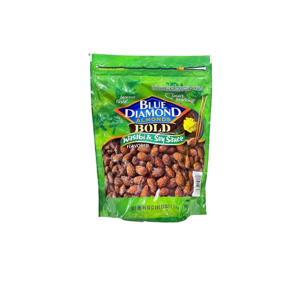 Blue Diamond Blue Diamond Almonds Bold Wasabi & Soy Sauce, 45 oz.