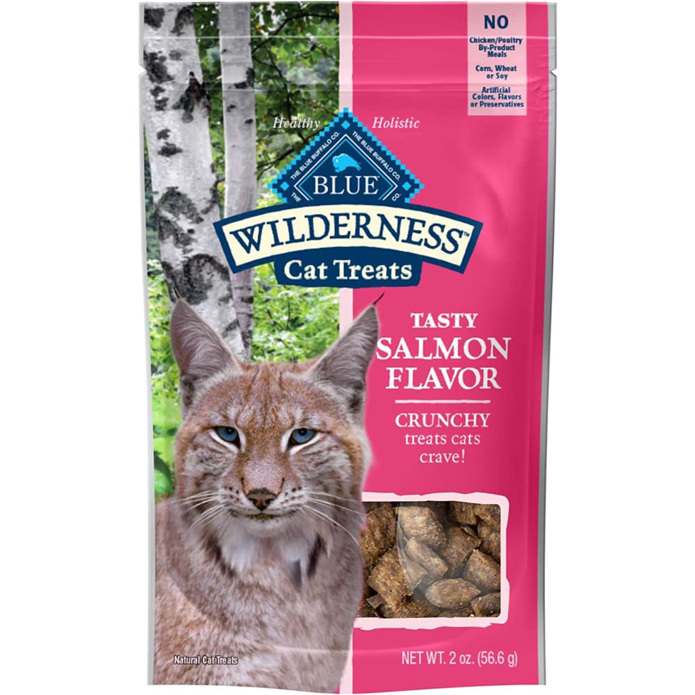 Blue Wilderness Cat Crunchy Salmon 2oz. - Pet Supplies - Blue Buffalo