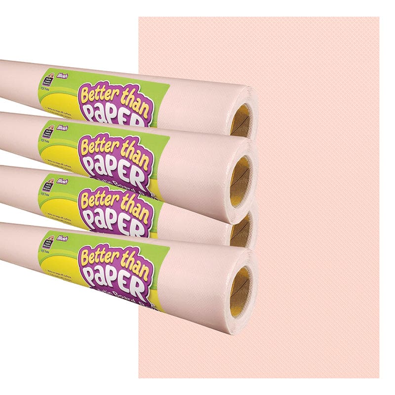 Blush Better Paper Bulletin Rl 4/Pk - Bulletin Board & Kraft Rolls - Teacher Created Resources
