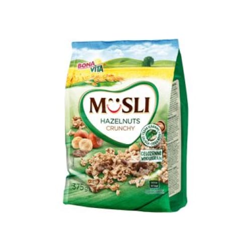 BONA VITA Crunchy Granola with Hazelnuts 13.23 oz. (375 g.) - Bona Vita