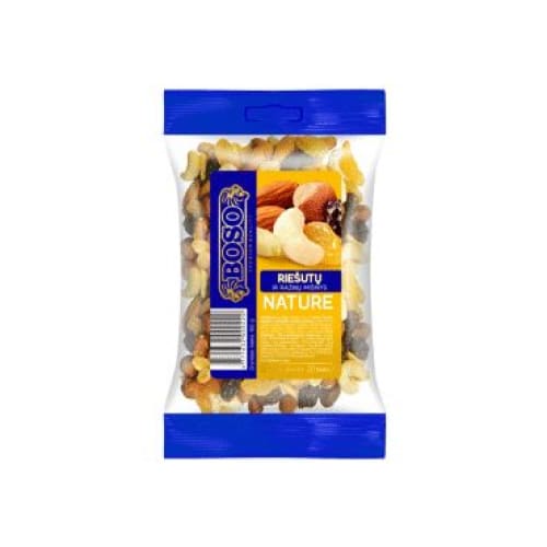 BOSO Nuts & Raisins Mix 5.64 oz. (160 g.) - Boso
