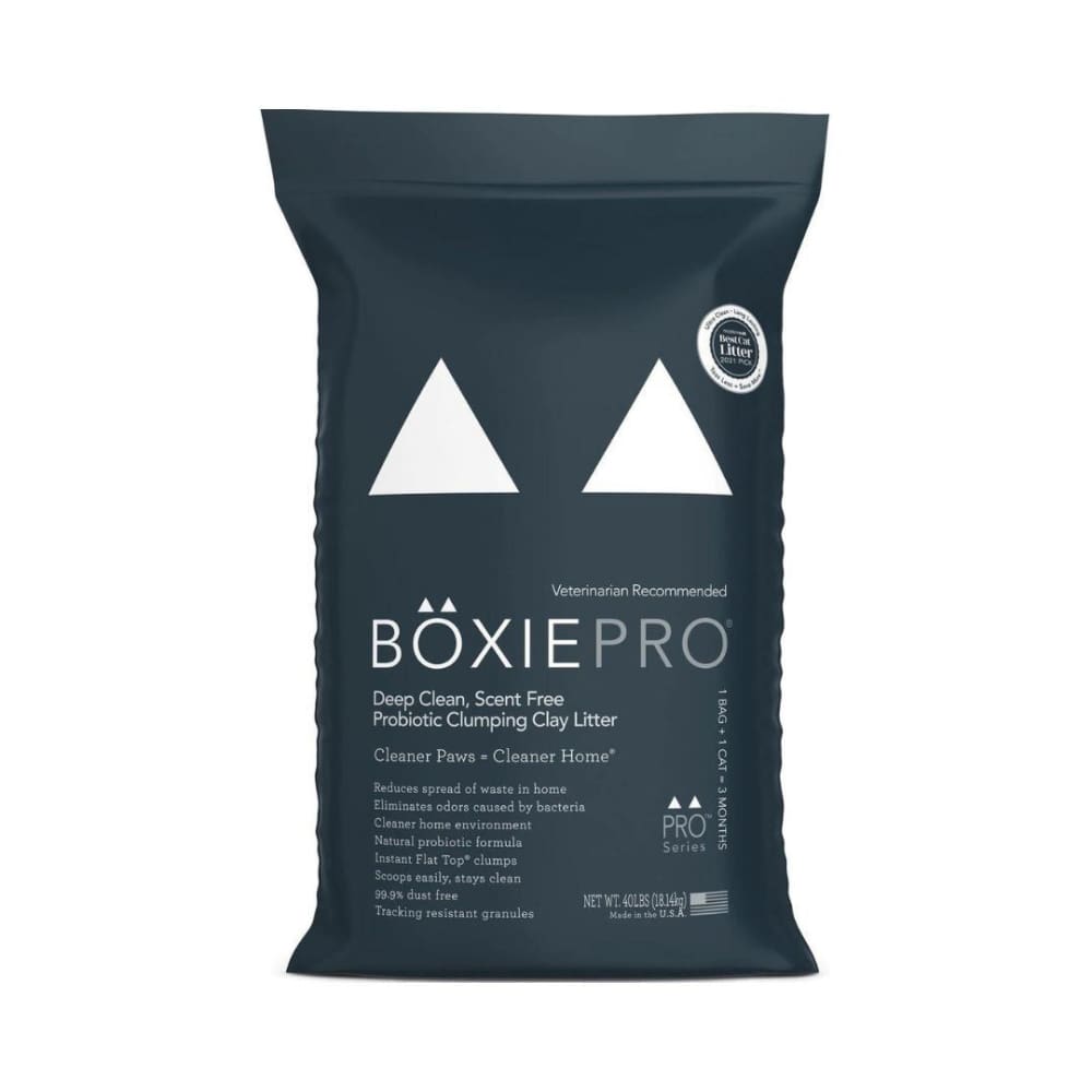 Boxiecat Clay Deep Clean Litter 40Lb - Pet Supplies - Boxiecat
