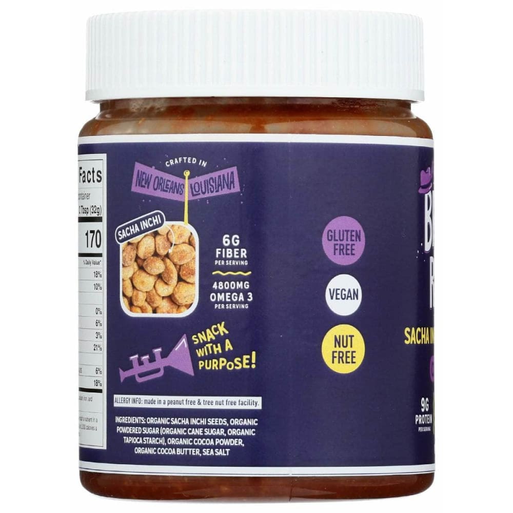 BRASS ROOTS Grocery > Pantry BRASS ROOTS: Chocolate Sacha Inchi Seed Butter, 12 oz