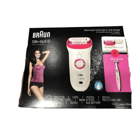 Braun Silk Epilator + Bikini Trimmer - ShelHealth.Com
