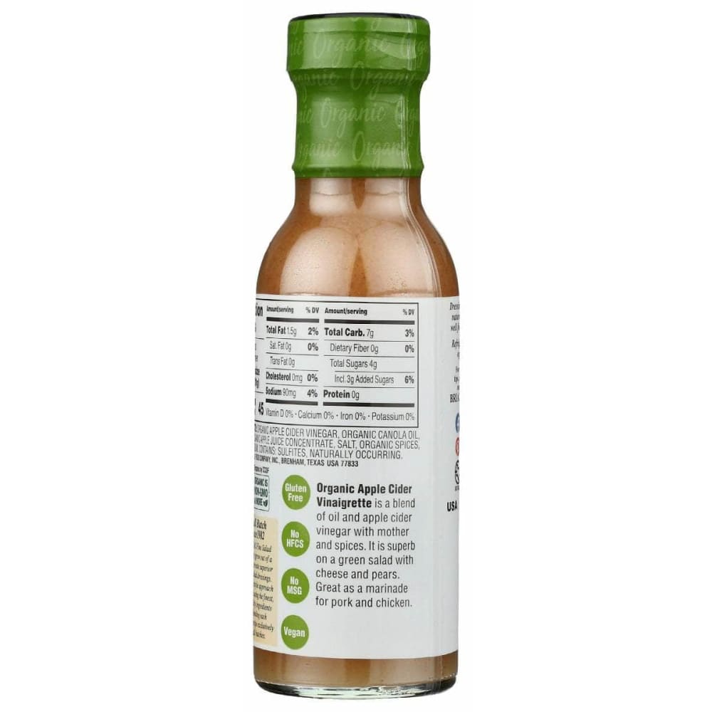 BRIANNAS Briannas Organic Apple Cider Vinaigrette, 10 Oz
