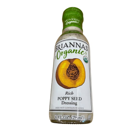 BRIANNAS BRIANNAS Organic Rich Poppy Seed Dressing, 10 Fl Oz