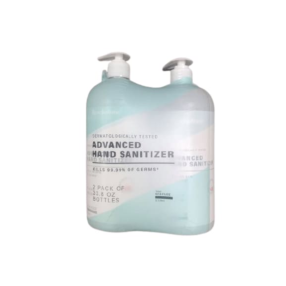 Brookstone Brookstone Advanced Hand Sanitizer, 2 x 33.8 oz.