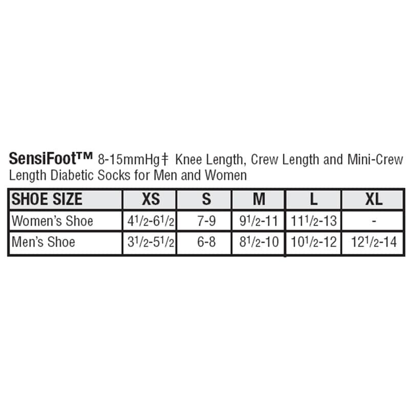 BSN Medical Diabetic Socks White X-Lg Knee Length Pair - Apparel >> Stockings and Socks - BSN Medical