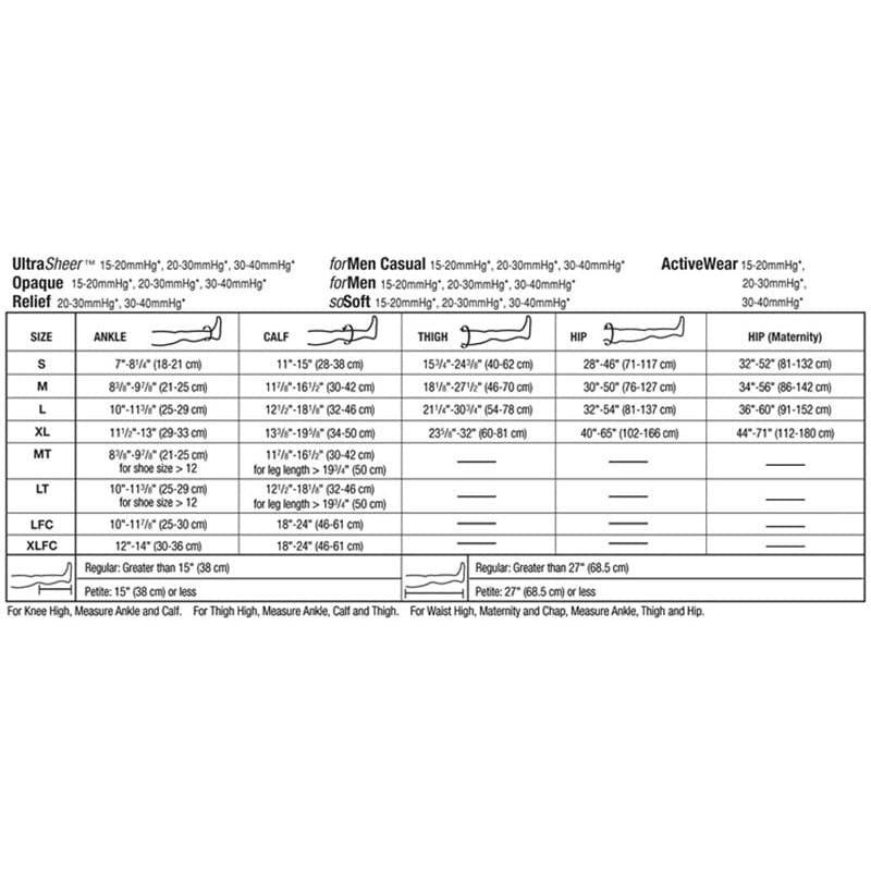 BSN Medical Jobst Stocking 15-20Mmhg Lg Beige Pair - Apparel >> Stockings and Socks - BSN Medical