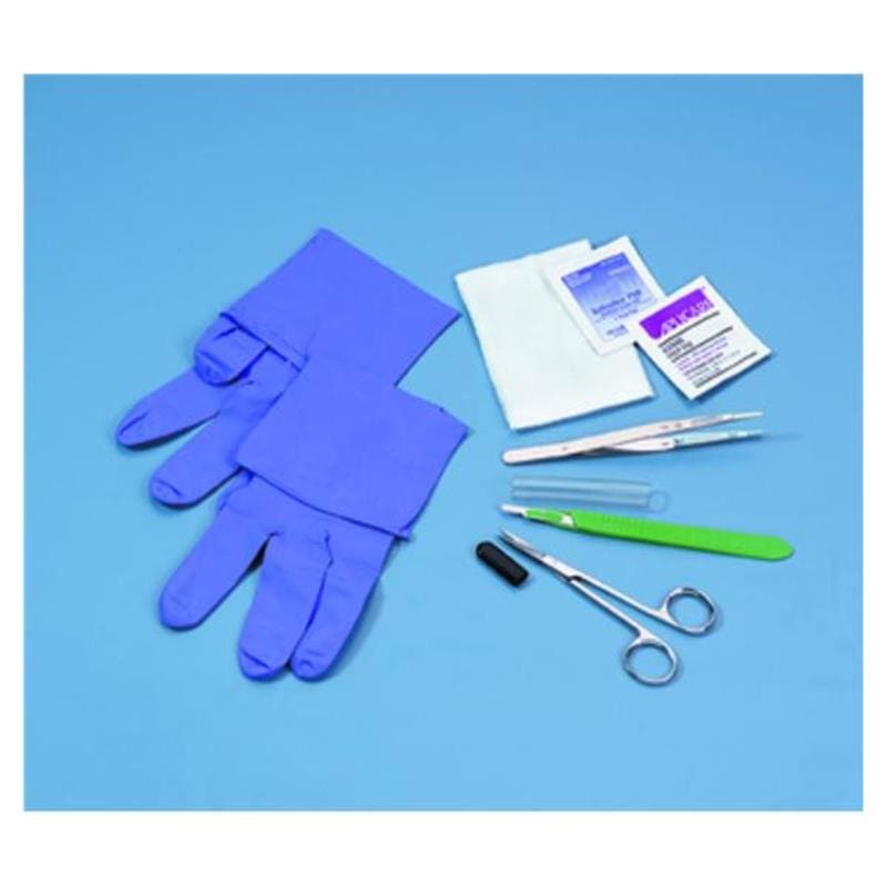 Busse Hospital Disposables Debridement Tray Latex Free (Pack of 3) - Nursing Supplies >> Nursing Misc - Busse Hospital Disposables