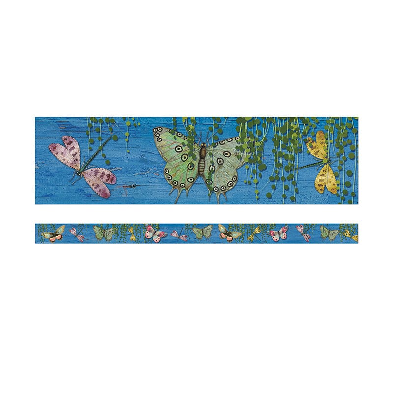 Butterfly Deco Trim Curiosity Garden (Pack of 10) - Border/Trimmer - Eureka