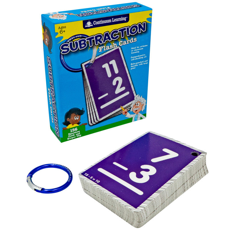Subtraction Flash Cards (Pack of 3)