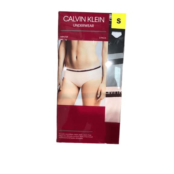 Calvin Klein Underwear Ladies Laser Cut Hipster, 3-Pack