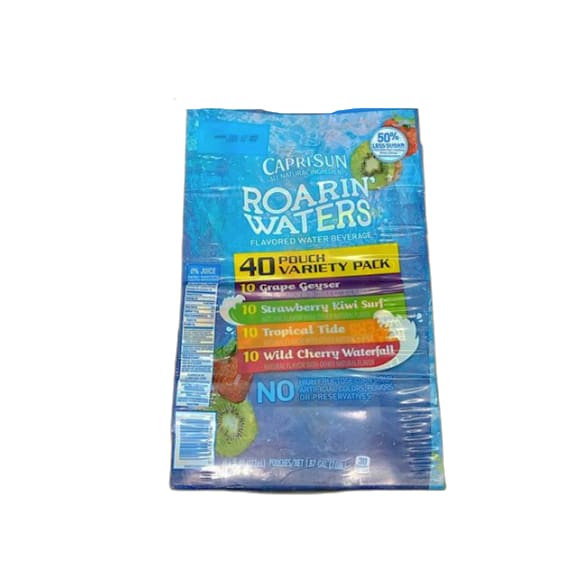 Capri Sun Roaring Waters, 40 ct. - ShelHealth.Com