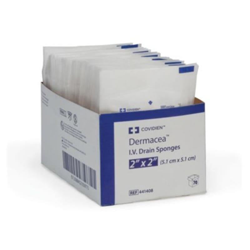Cardinal Health I.V. Drain Sponge 2 X 2 St Pk2 TR35 (Pack of 6) - Wound Care >> Basic Wound Care >> Gauze and Sponges - Cardinal Health
