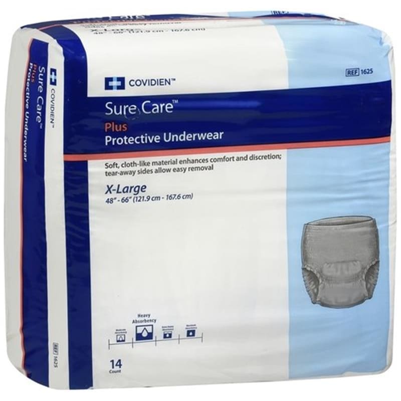 Cardinal Health Protective Underwear Surecare X-Lar Case of 56 - Incontinence >> Protective Underwear - Cardinal Health