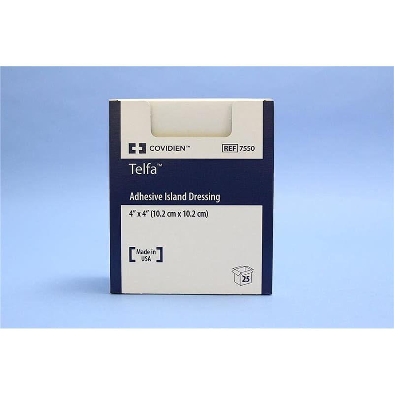 Cardinal Health Telfa Island 4 X 4 Str Box of 25 - Wound Care >> Basic Wound Care >> Non Adherent - Cardinal Health
