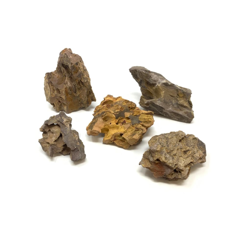 CaribSea Exotica Freshwater Dragon Stone Small Accent Pieces 1ea-25 lb - Pet Supplies - CaribSea