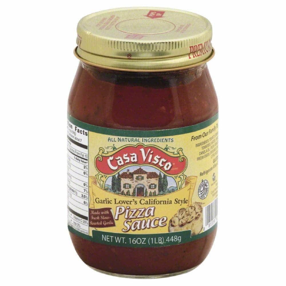 Casa Visco Casa Visco California Garlic Pizza Sauce, 16 oz