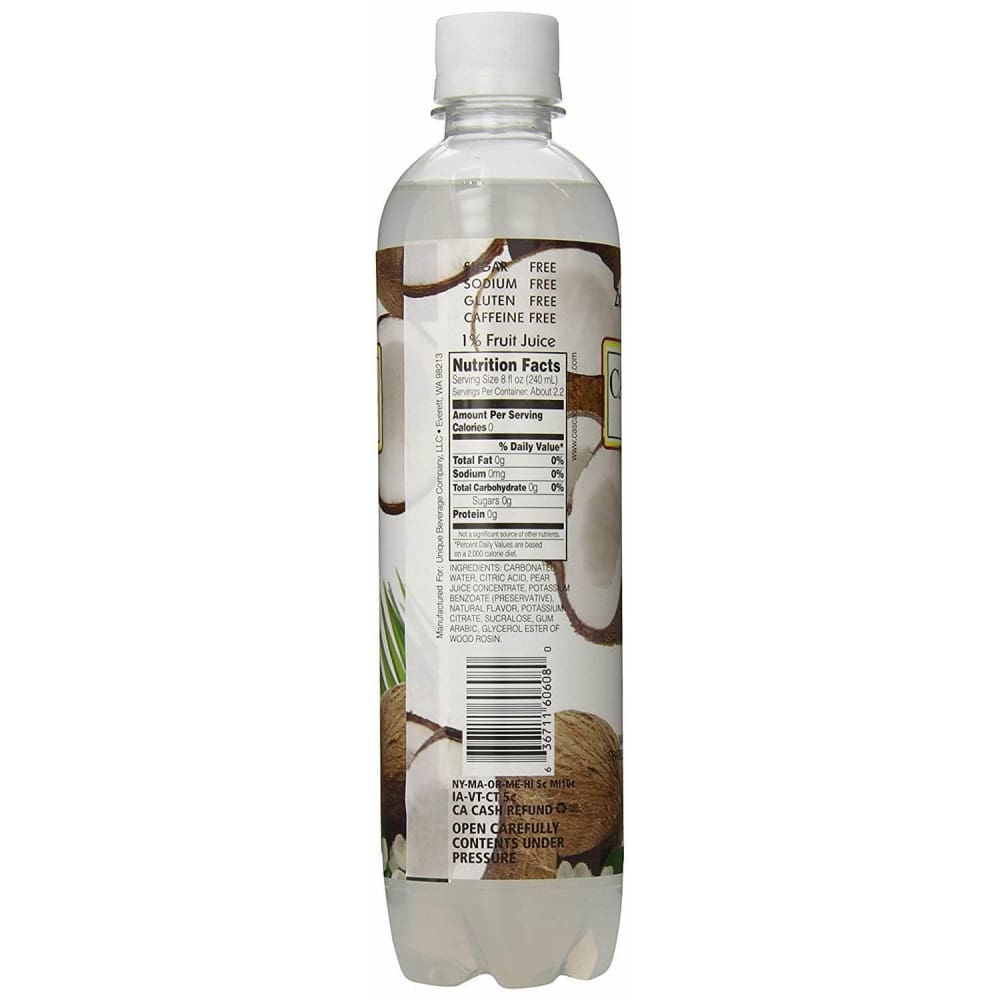 Cascade Ice Cascade Ice Sparkling Water Coconut, 17.2 oz