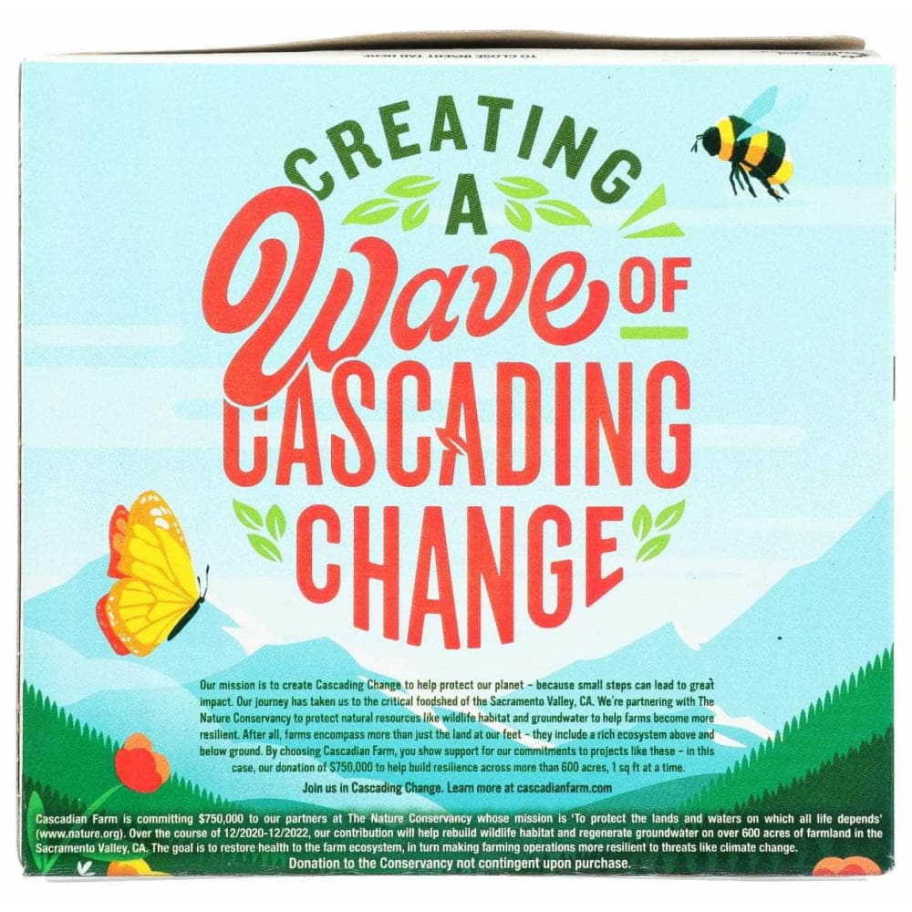 CASCADIAN FARM Cascadian Farm Bars Granola Blueberry Vanilla, 6 Oz