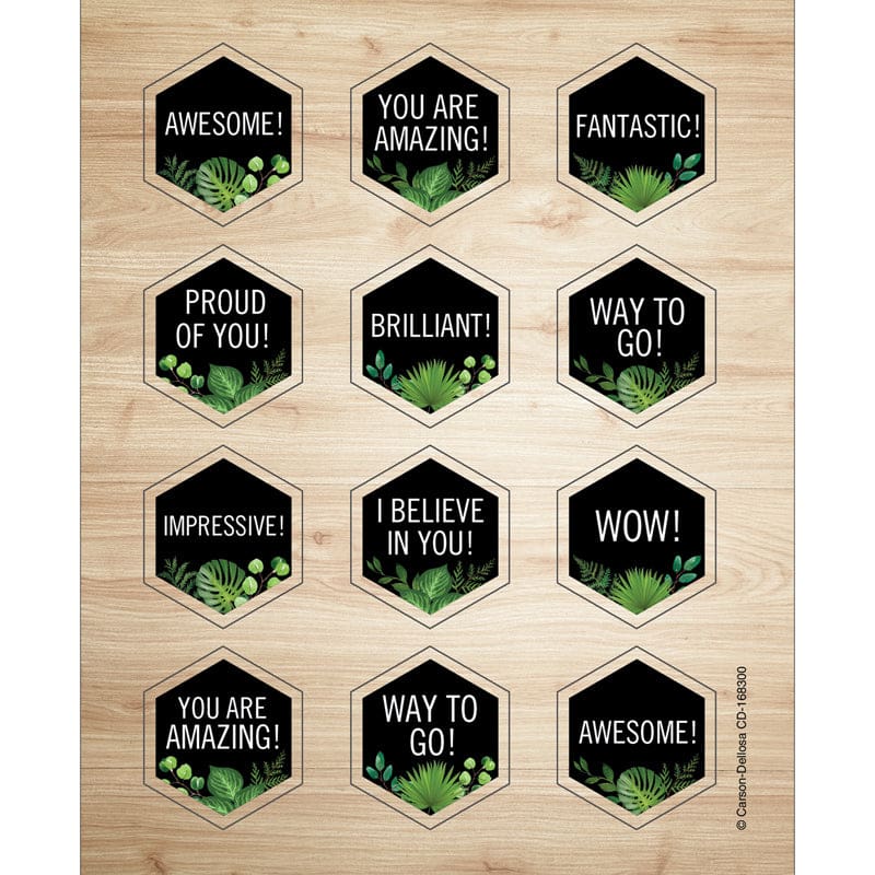 Celebrations Shape Stickers Simply Boho (Pack of 12) - Stickers - Carson Dellosa Education