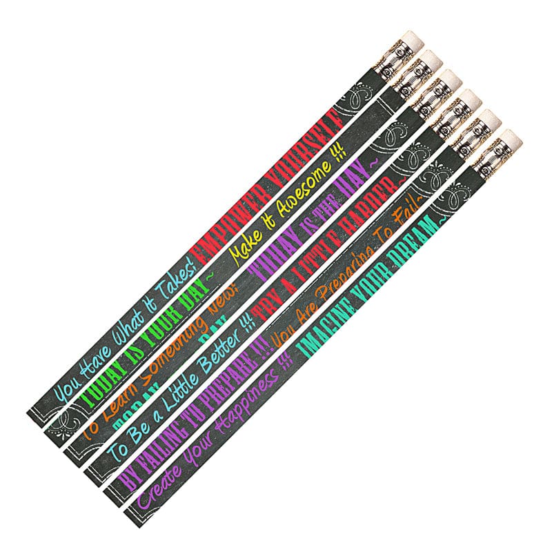 Chalk It Up Pencil 12 Pk (Pack of 12) - Pencils & Accessories - Musgrave Pencil Co Inc
