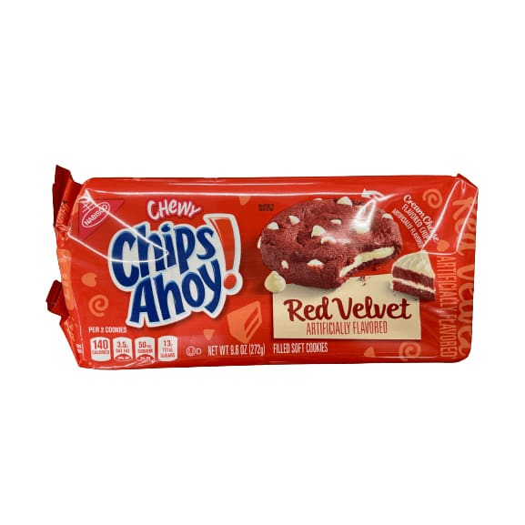 CHIPS AHOY! Chewy Red Velvet Cookies, 1 Pack (9.6 oz.) 