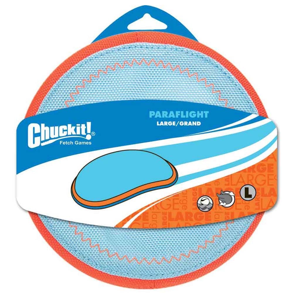 Chuckit! Paraflight Dog Toy Blue; Orange Large - Pet Supplies - Chuckit!