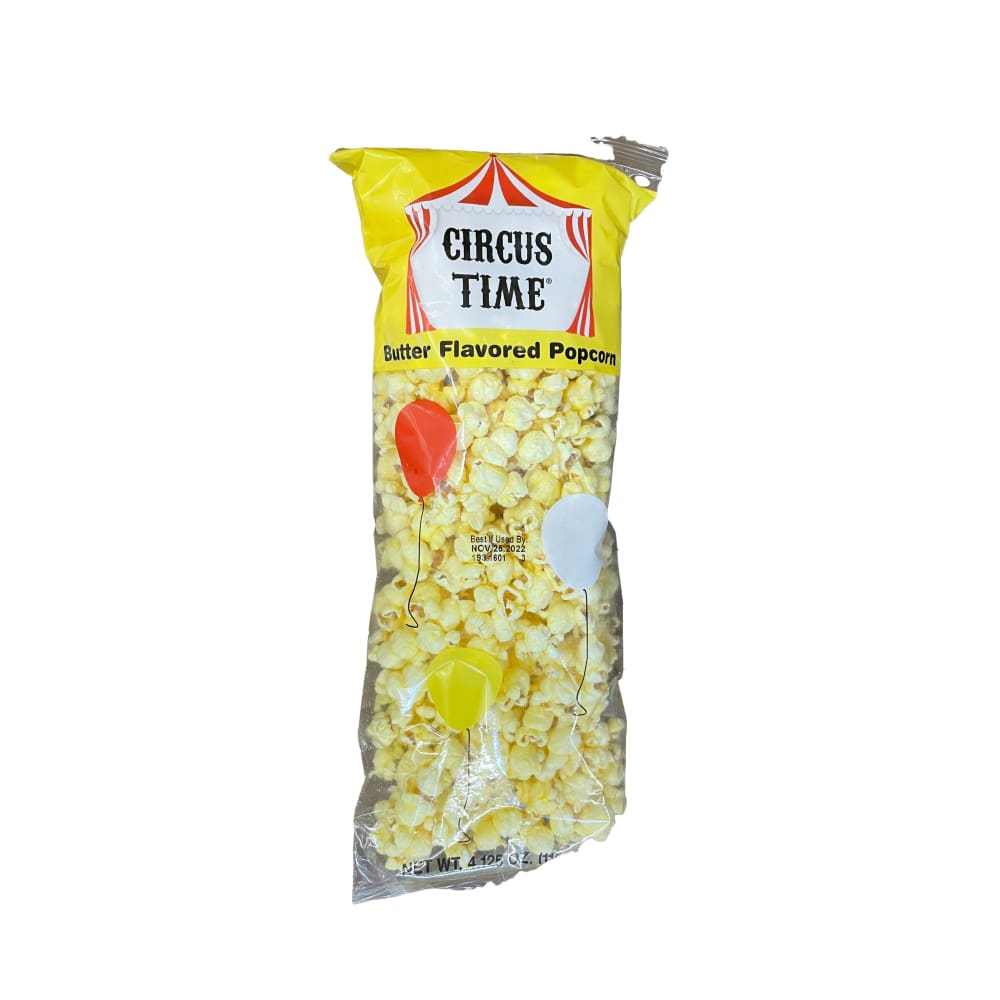 Circus Time Butter Flavored Popcorn 4.125 oz. - Circus Time