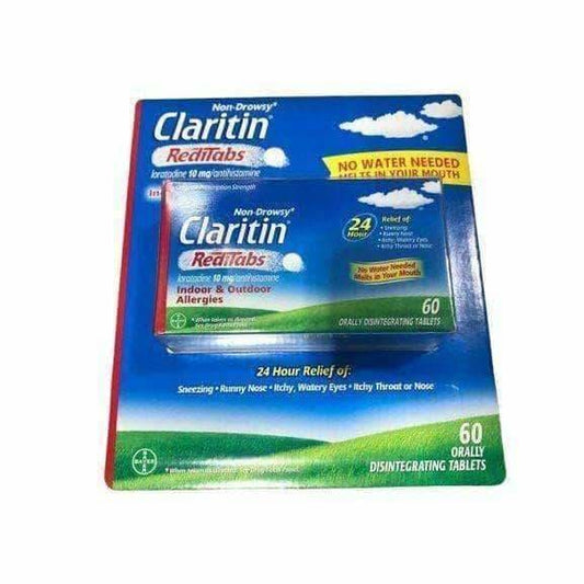 Claritin RediTabs 10 mg. Non-Drowsy, 70 Tablets - ShelHealth.Com