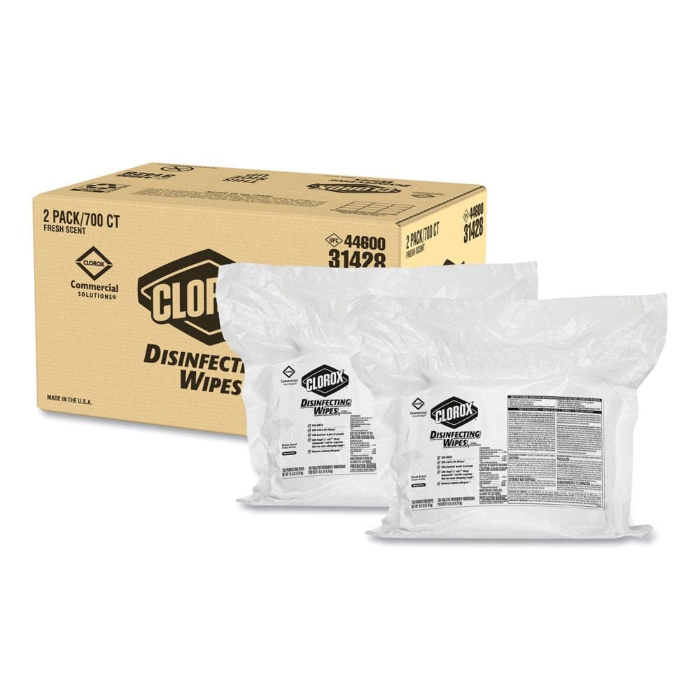 Clorox Disinfecting Wipes Refills Fresh Scent (700 wipes/pk. 2 pk.) - Cleaning Supplies - Clorox Disinfecting