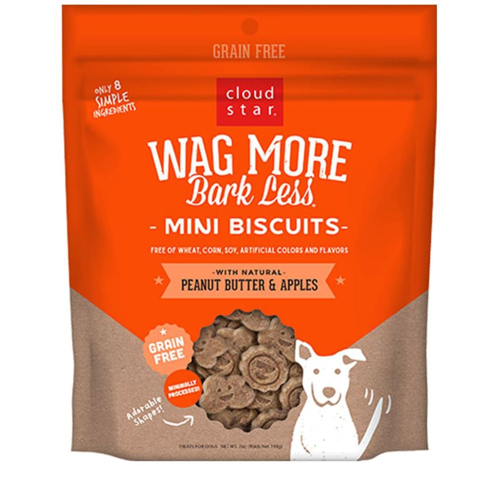 Cloud Star Wagmore Dog Grain Free Mini Baked Turkey 7Oz - Pet Supplies - Cloud Star