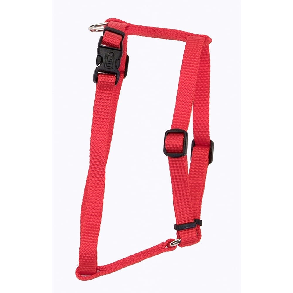 Coastal Standard Adjustable Nylon Dog Harness Red Medium 3/4 in x 18-30 in - Pet Supplies - Coastal