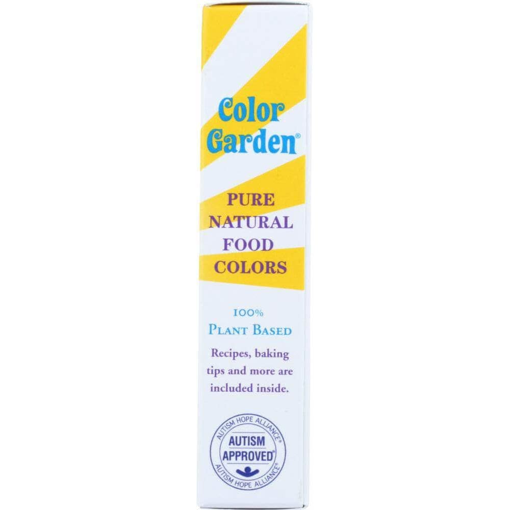 Color Garden Color Garden Pure Natural Food Color Single Box 4 Colors, 1 oz