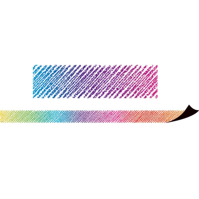 Colorful Scribble Magnetic Border (Pack of 6) - Border/Trimmer - Teacher Created Resources