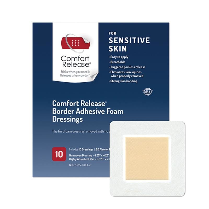 Comfort Release Comfort Release Foam 4.25 X 4.25 With Prep Box of 10 - Item Detail - Comfort Release