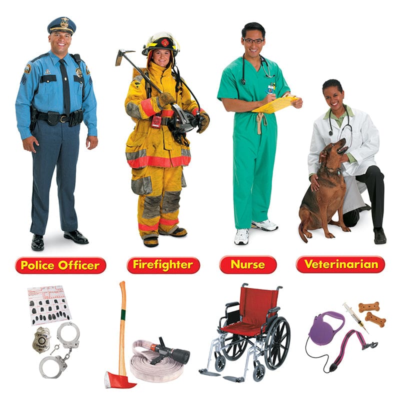 Community Helpers Bb Set 45 Pcs (Pack of 3) - Social Studies - Trend Enterprises Inc.