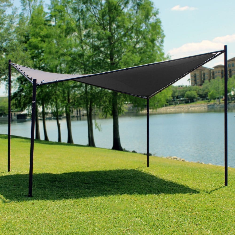 Coolaroo Butterfly Gazebo Charcoal - Gazebos - Coolaroo
