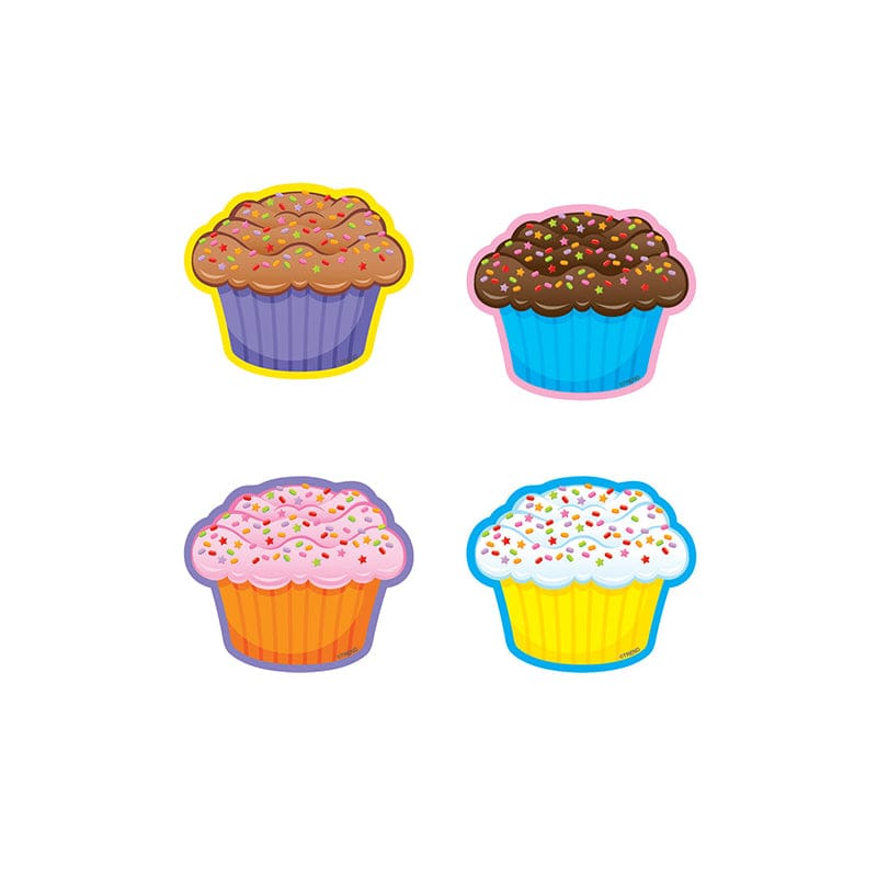 Cupcakes Mini Variety Pk Mini Accents (Pack of 10) - Accents - Trend Enterprises Inc.