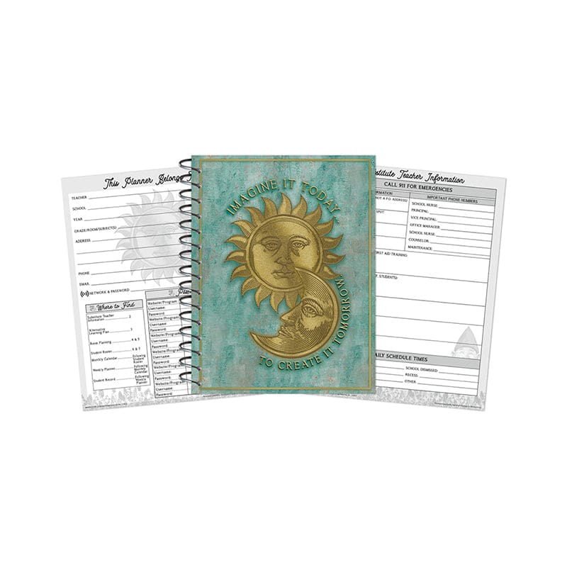 Curiosity Garden Lesson Plan Book (Pack of 3) - Plan & Record Books - Eureka