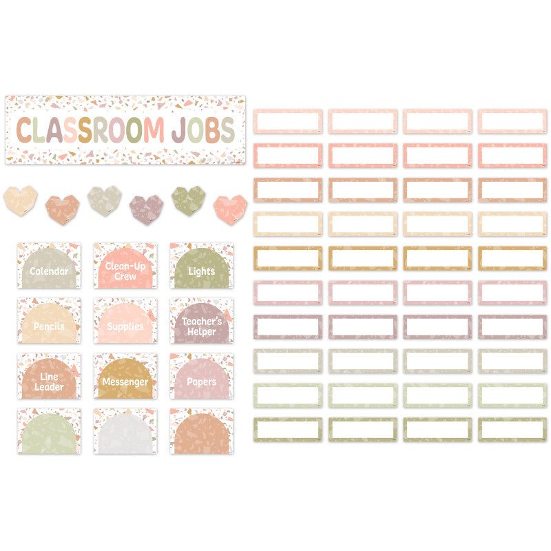 Terrazzo Tones Class Jobs Mini Bbs (Pack of 6)