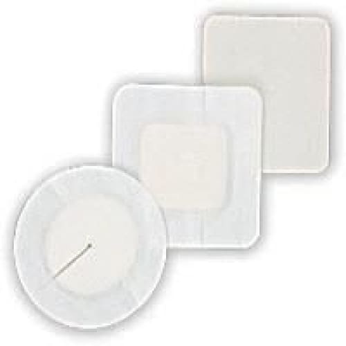 DeRoyal Industries Polyderm Border 4 Dia With 2 Slit Box of 10 - Wound Care >> Advanced Wound Care >> Foam Dressings - DeRoyal Industries