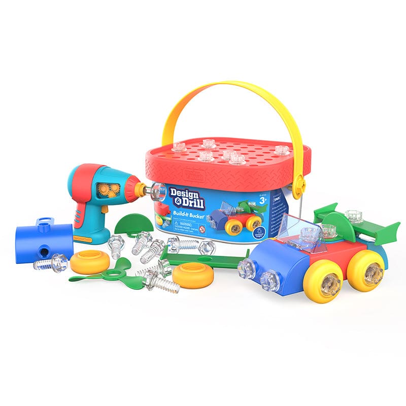 Design & Drill Build-It Bucket - Pretend & Play - Learning Resources