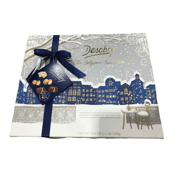 Desobry Luxury Layered Biscuits, The Belgian Biscuitier, 520g (18.3oz) - ShelHealth.Com