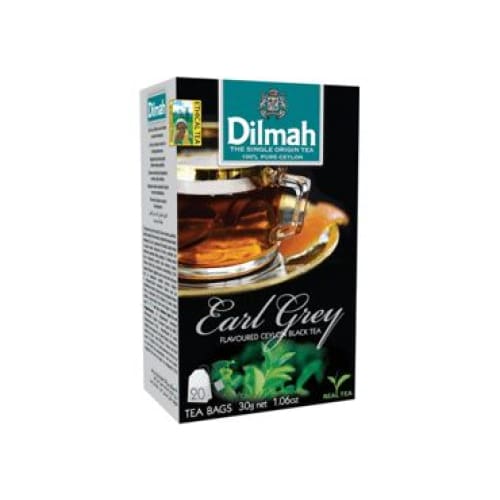 Dilmah Earl Grey Flavoured Ceylon Black Tea Bags 20 pcs. - Dilmah