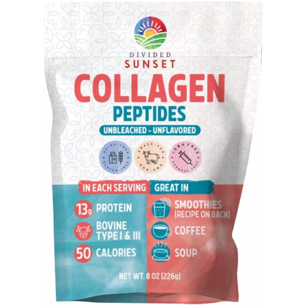 DIVIDED SUNSET Grocery > Beverages DIVIDED SUNSET: Collagen Peptides, 8 oz