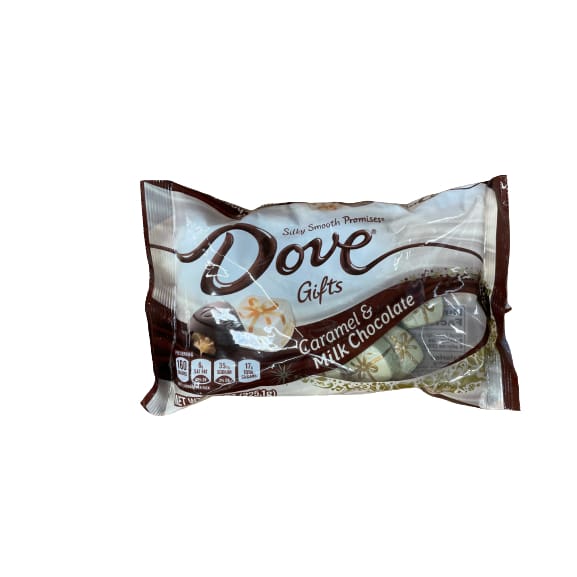 DOVE PROMISES Milk Chocolate Caramel Christmas Candy 7.94-Ounce Bag - DOVE PROMISES